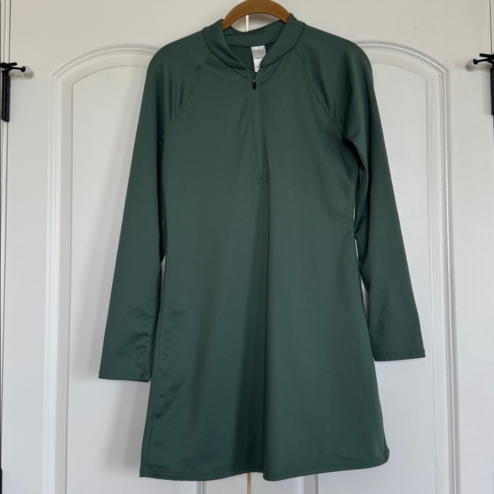 NWT Z by Zella Touring Dress Sz XS long sleeve 1/4 zip up - Picture 2 of 8